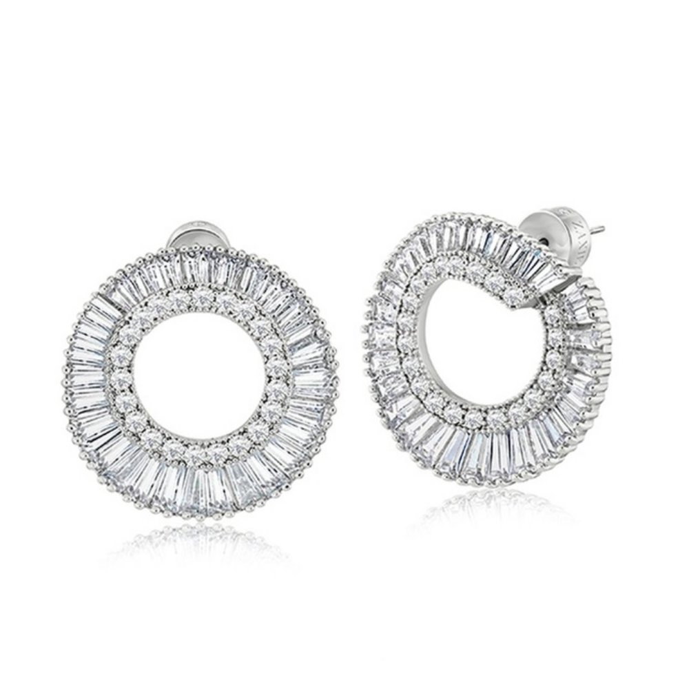 Baguette  Earrings made with Swarovski Crystals